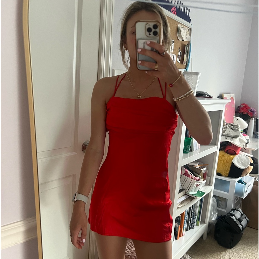 Princess polly red mini dress